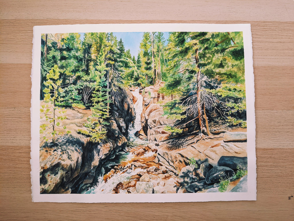 Painting Chasm Falls