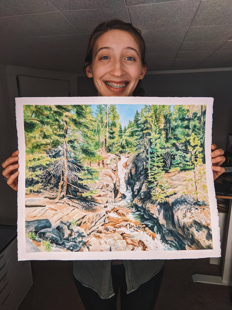 Painting Chasm Falls