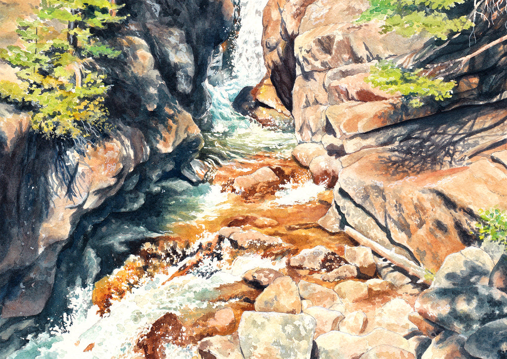 Painting Chasm Falls