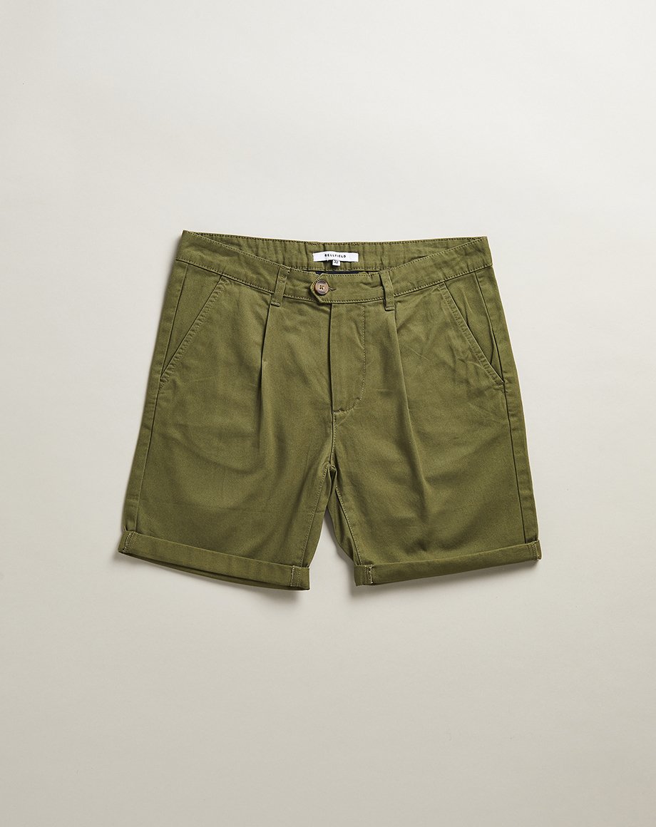 bellfield chino shorts