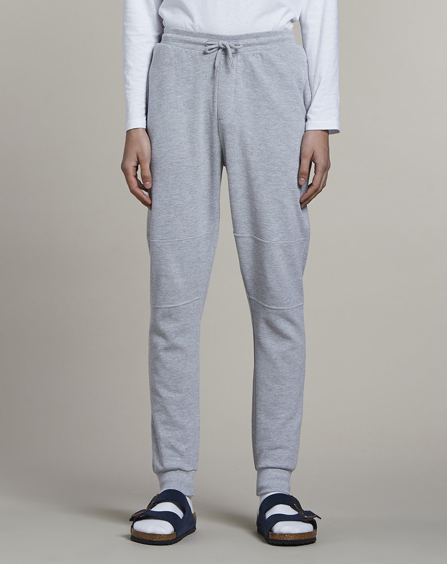 mens grey marl joggers