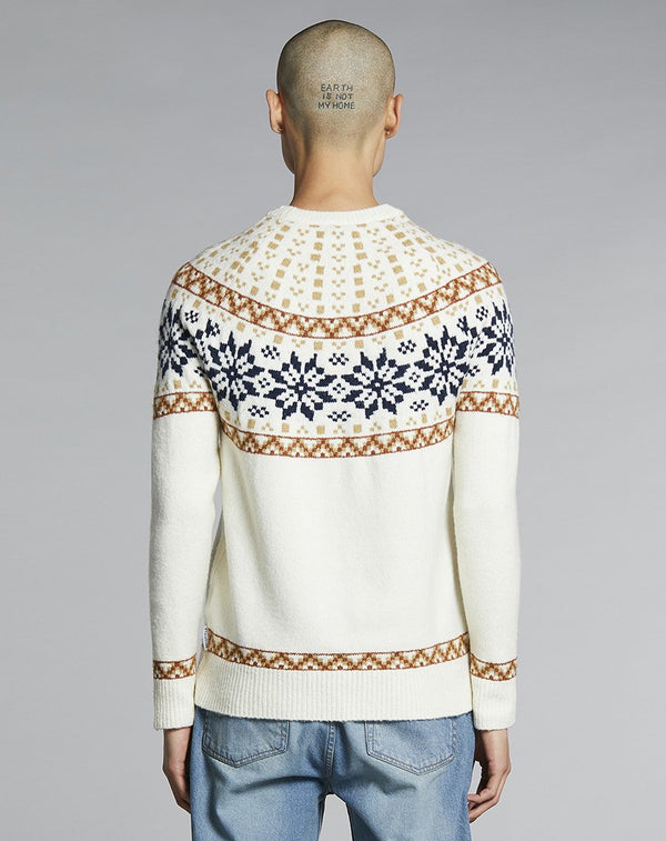 Bellfield Raggi Knit Men's Jumper in Off White – Bellfield Clothing