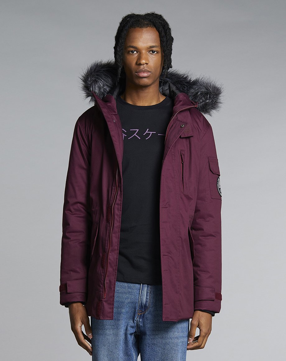 Bellfield Tethra Men's Parka Coat in 