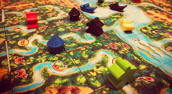 Carcassonner Amazonas Družabna igra Board Games Pravi Junak Blog