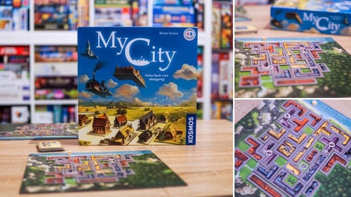 družabna igra My City na mizi foto we love board game