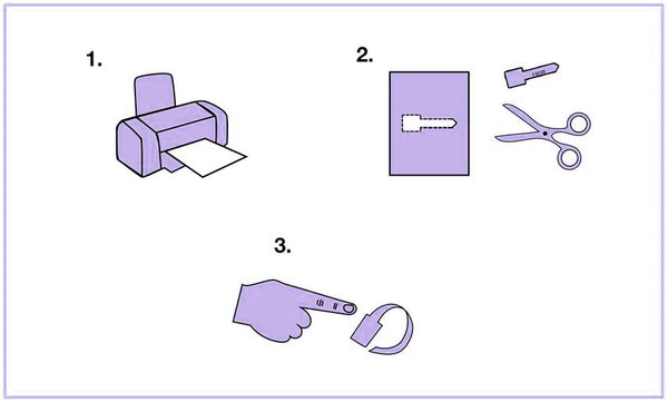 Do it Yourself Paper Ring Size