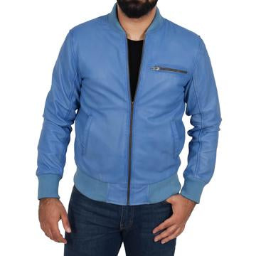 Mens Bomber Leather Jackets