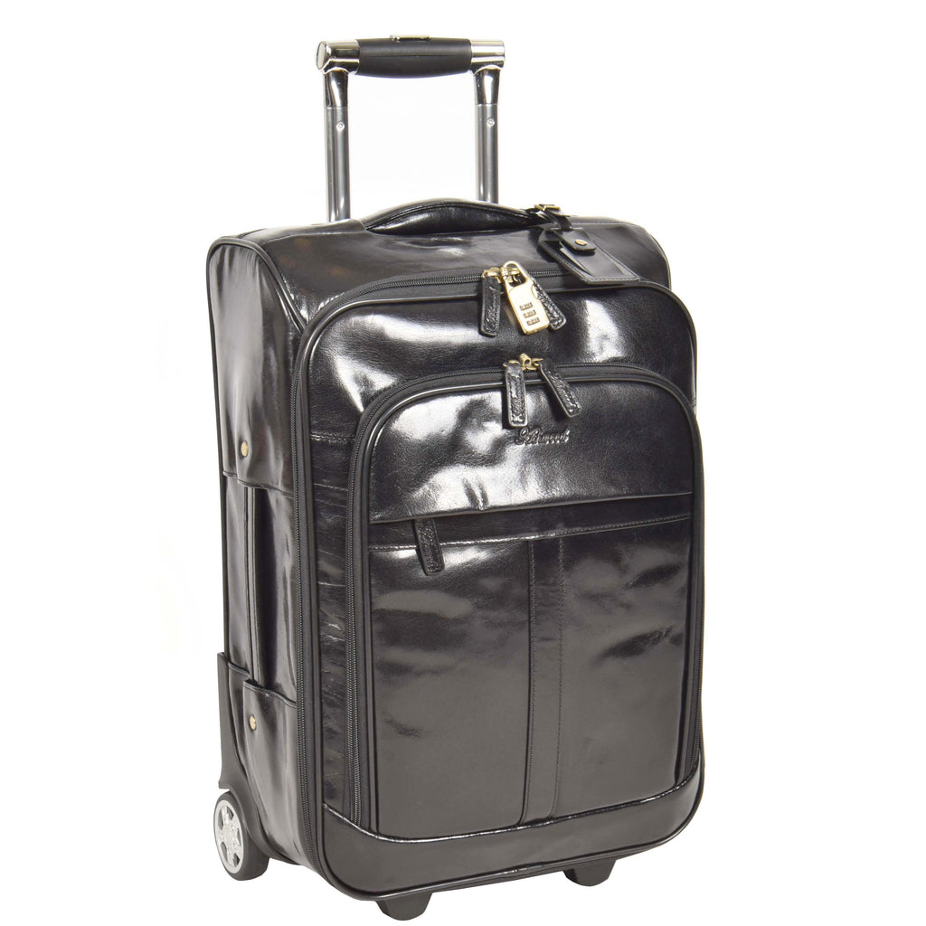 Cabin Size Hard Shell and Soft Suitcase | House of Leather