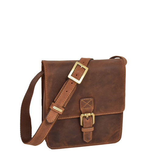 Mens Leather Cross Body Bag | Messenger and Satchel | House of Leather