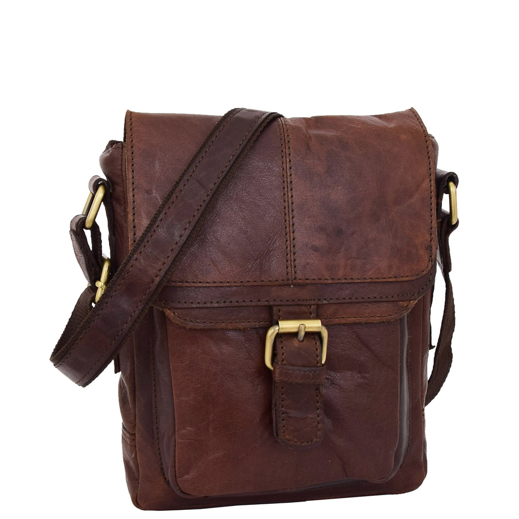 Mens Leather Cross Body Bag | Messenger and Satchel | House of Leather