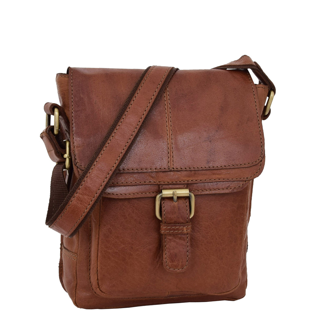 Mens Leather Cross Body Bag | Messenger and Satchel | House of Leather