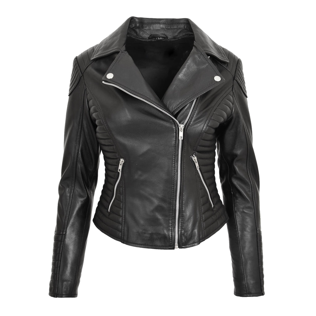 Ladies Biker Leather Jackets | Modern Biker Styles | House of Leather ...