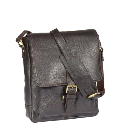 Mens Leather Cross Body Bag | Messenger and Satchel | House of Leather