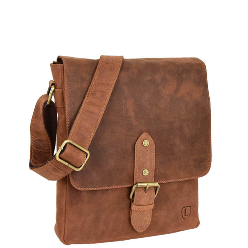 Mens Leather Cross Body Bag | Messenger and Satchel | House of Leather