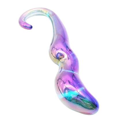 iridescent octopus glass dildo