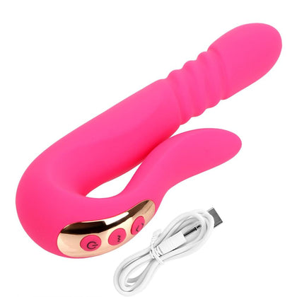 pink vibrating dildo