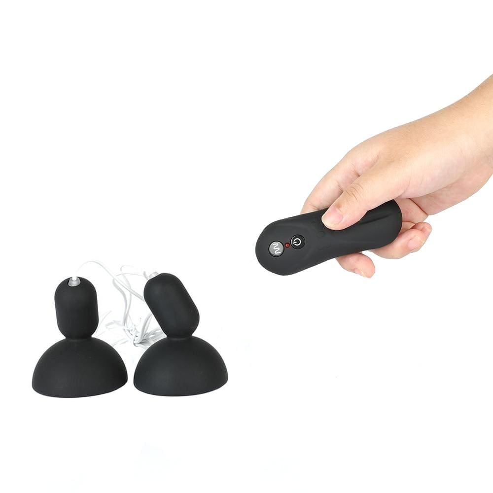 remote control vibrating nipple suckers