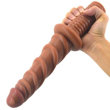 a dildo with sword-inspired handle