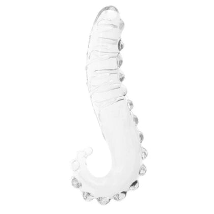 transparent glass tentacle dildo