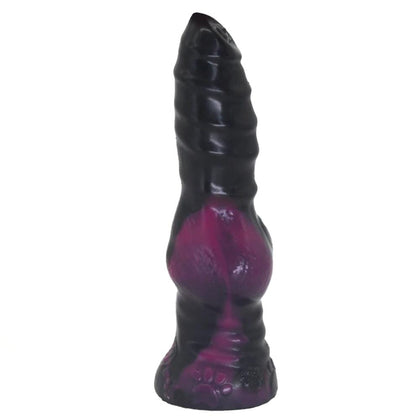two-tone knotted dildo