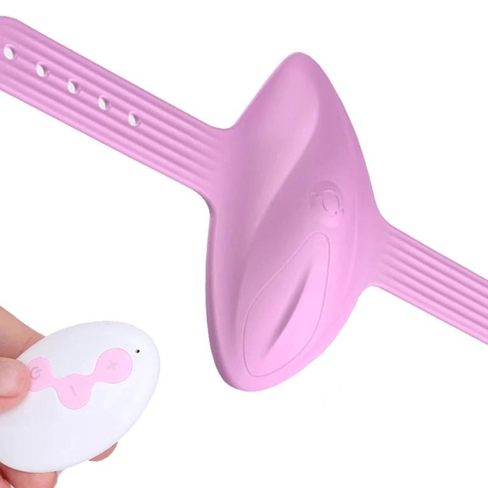 Remote controlled wearable vibrator