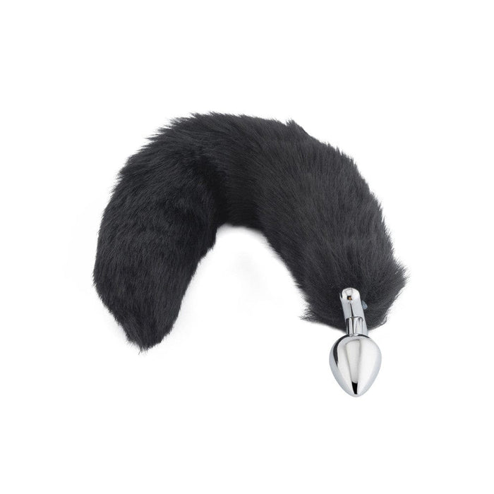 Submissive Screwed Fox Tail Butt Plug 18 Inches Long