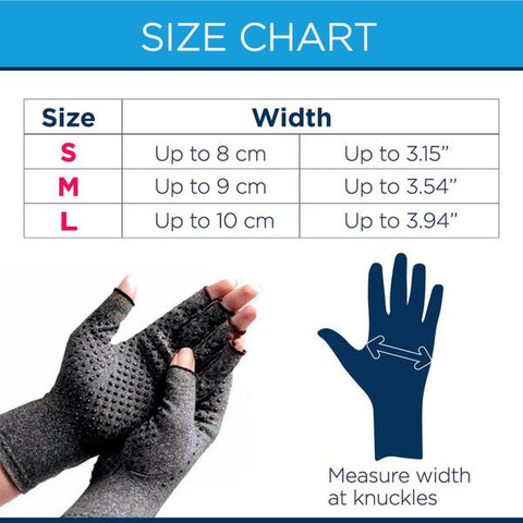 Therapeutic Grip Compression Gloves (pair)