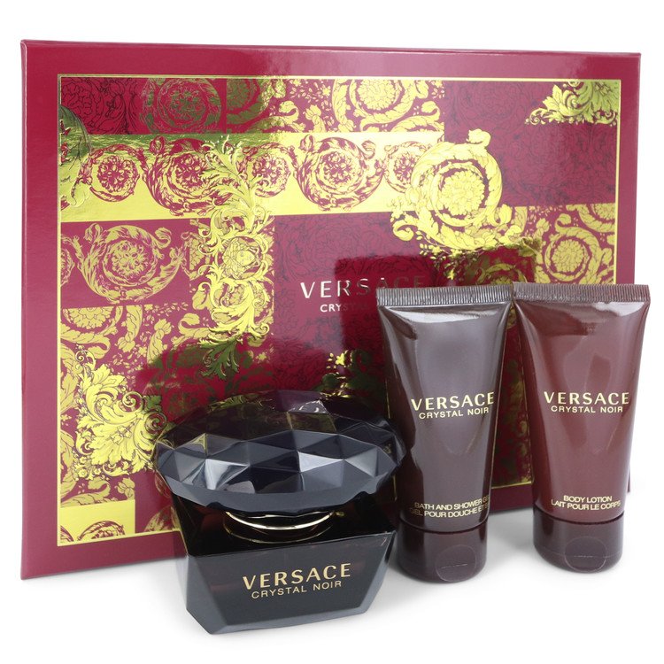 Crystal Noir Gift Set By Versace - timexpo