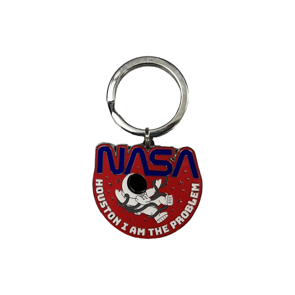 Houston, I am the Problem Keychain