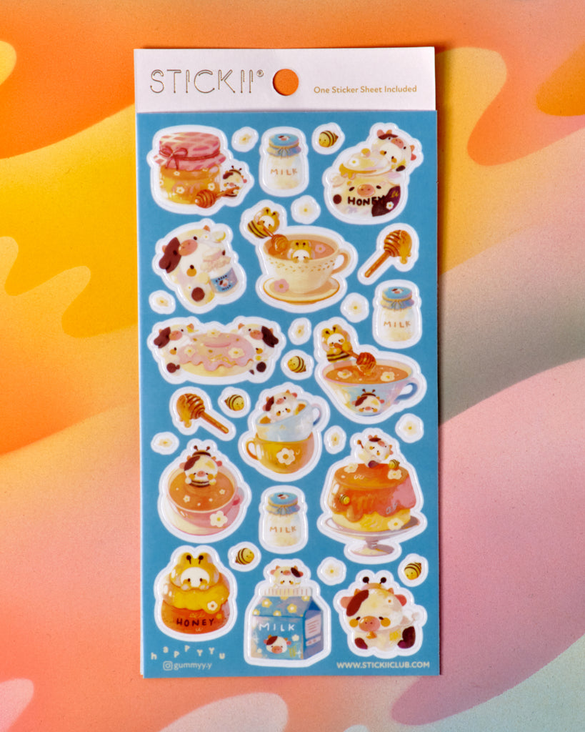 Pancakes & Stationery Stickers – Crush