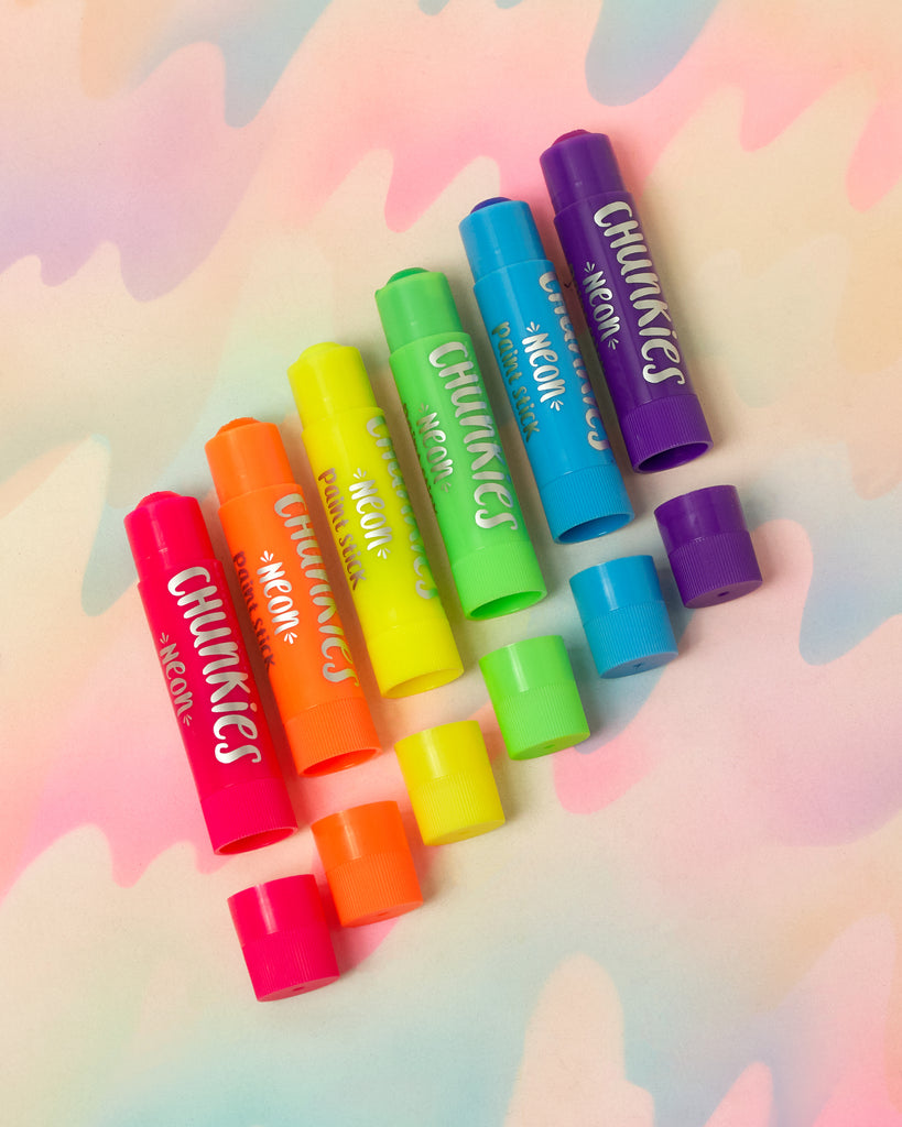 Chunkies Paint Sticks Neon Set of 6 - The Store at Mia