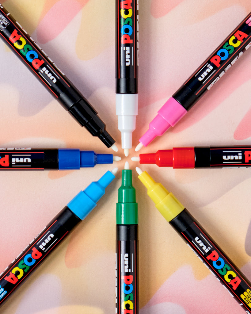 Posca 5M Paint Marker Set of 16 – Crush