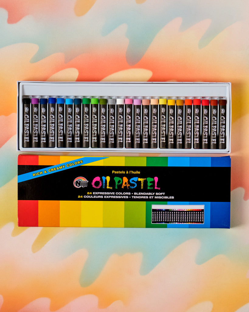 Niji Metallic Oil Pastel Set of 6 – Crush