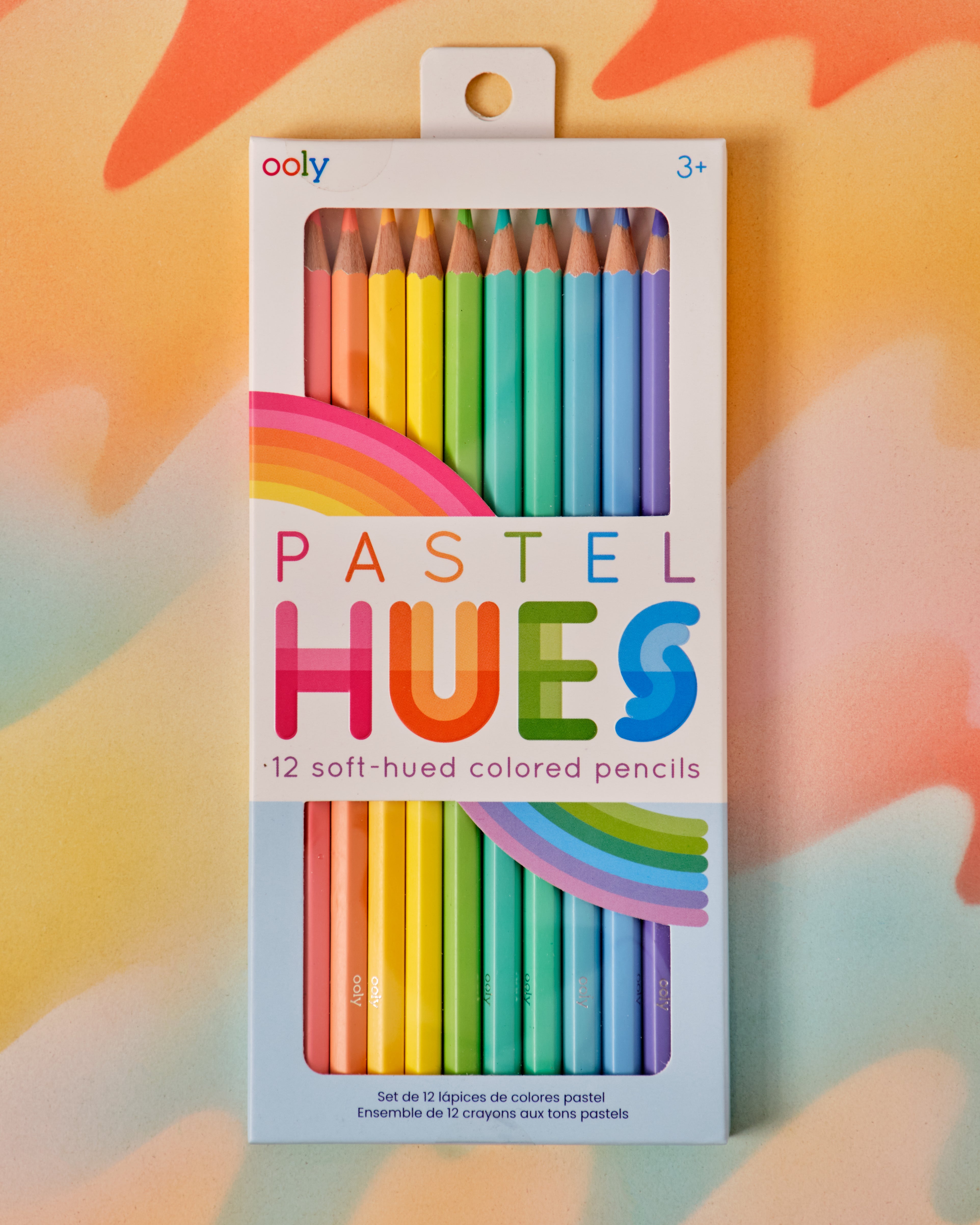 Ooly Pastel Hues Colored Pencil Set of 12 – Crush