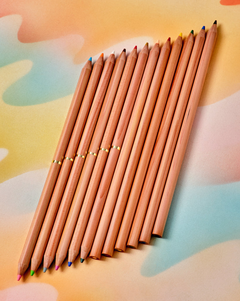 Ooly Pastel Hues Colored Pencils (Set of 12)