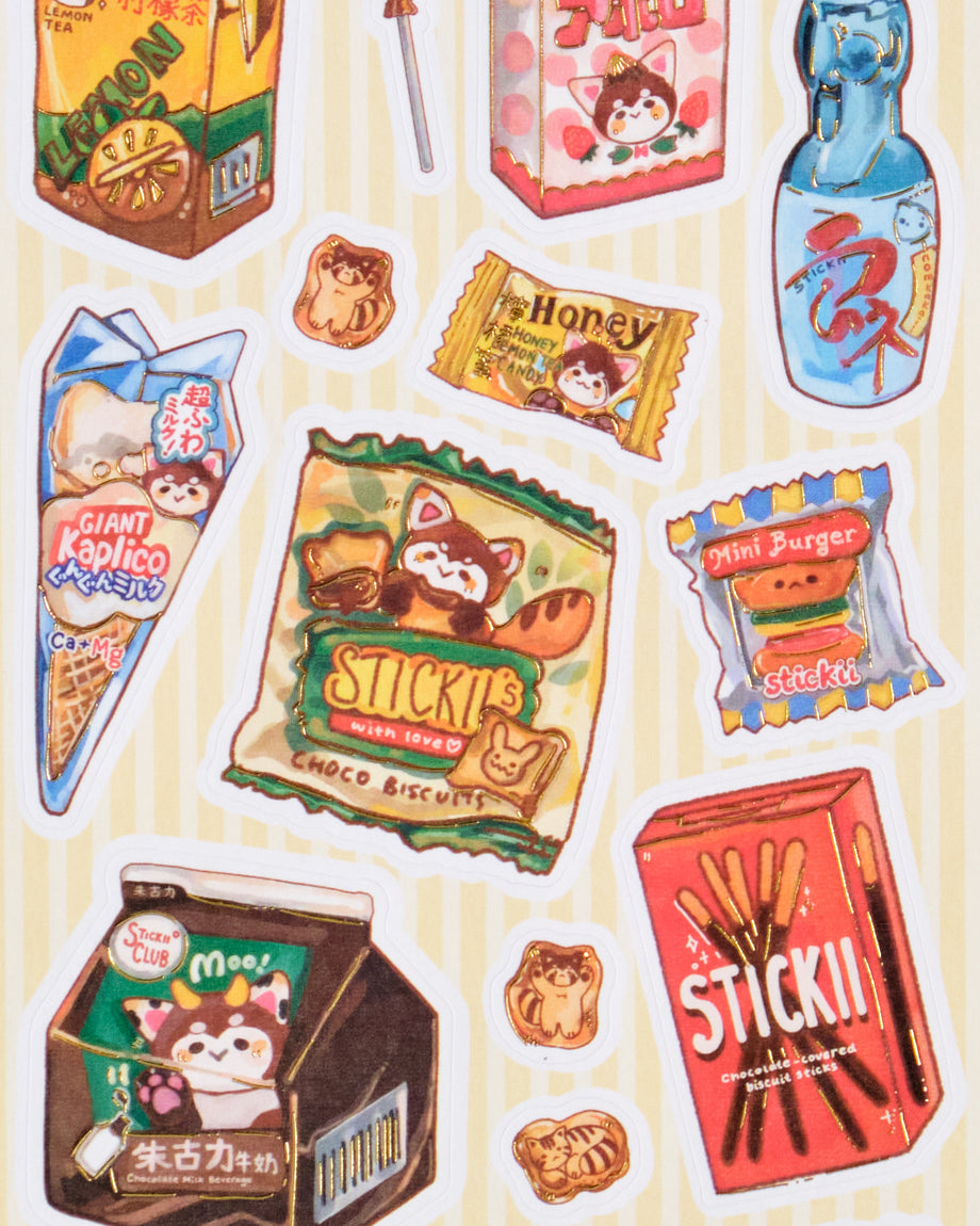 Yummy Foods Stickers – Crush