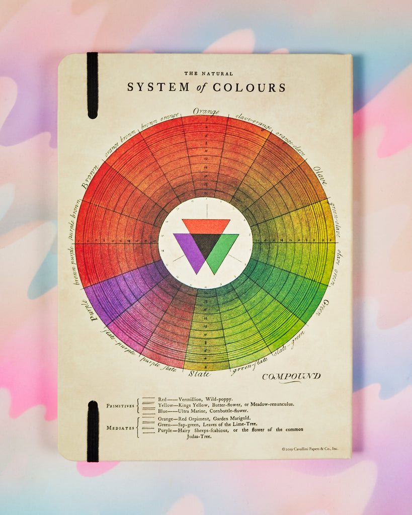 Cavallini Color Wheel Poster – Domaci