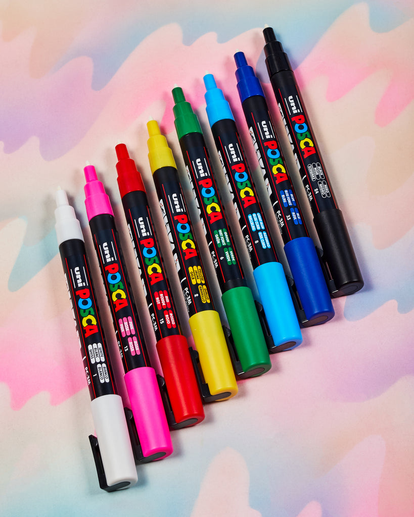 Carpediem Store. POSCA Acrylic Paint Marker 8pc Sets