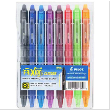 Pilot Frixion Erasable Pens - 5 pack – Defined Life - Official Store of the  Define My Day™ Planner