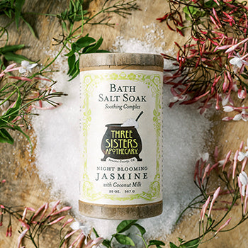 Three Sisters Apothecary Night Blooming Jasmine Bath Salt Soak