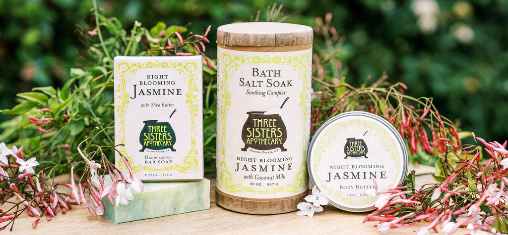 Three Sisters Apothecary Jasmine Products