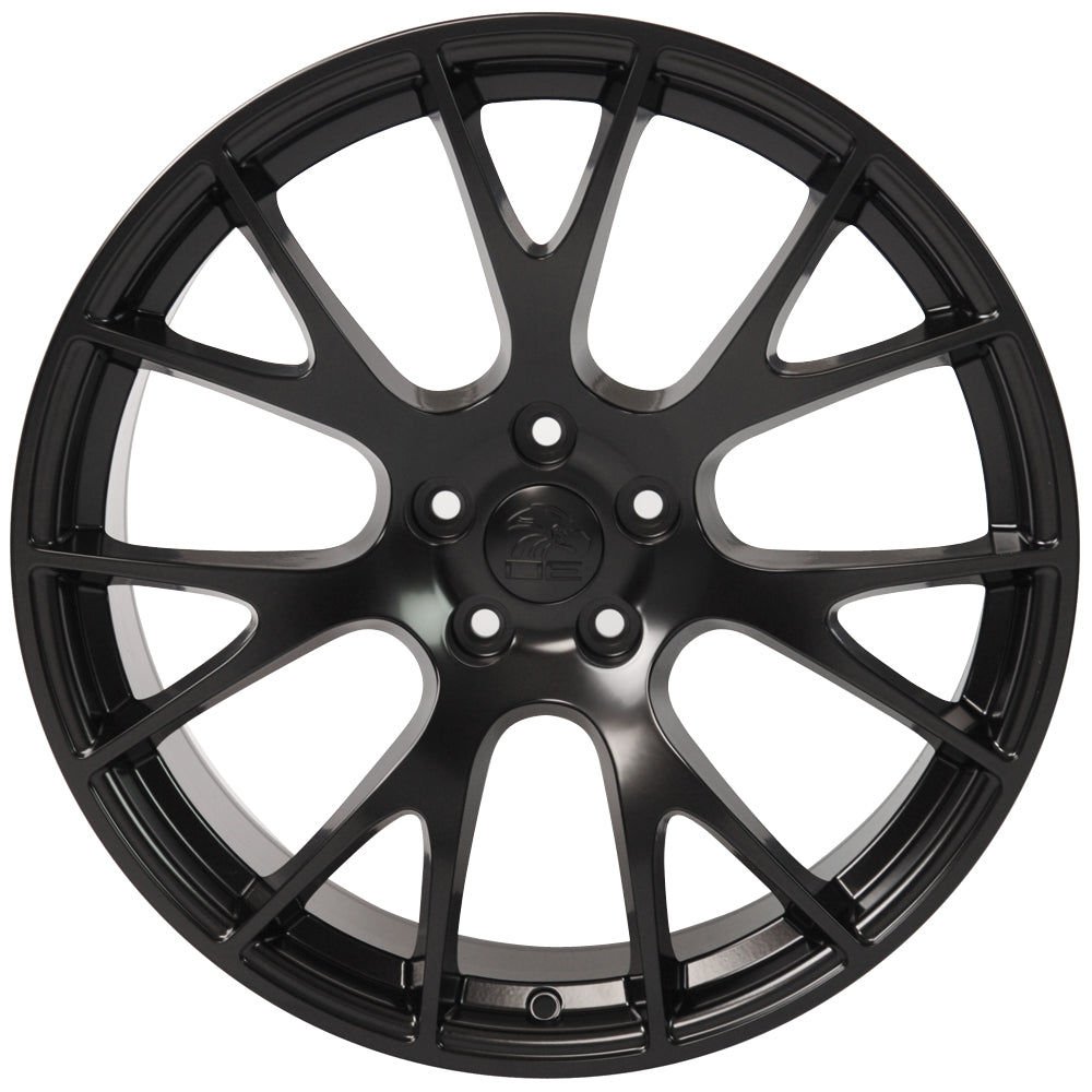 20 Fits Dodge - Hellcat Style Replica Wheel - Satin Black 20x10 | Suncoast  Wheels High Quality 20 Inch Rims