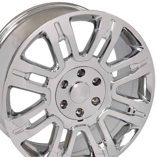 20 Fits Ford - Expedition Style Replica Wheel - Chrome 2x8.5 | Suncoast ...