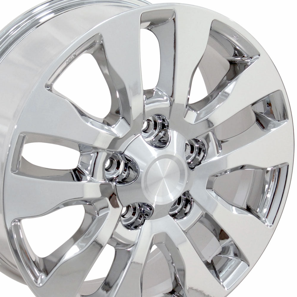 20 Fits Toyota - Tundra Style Replica Wheel - Chrome 2x8 | Suncoast