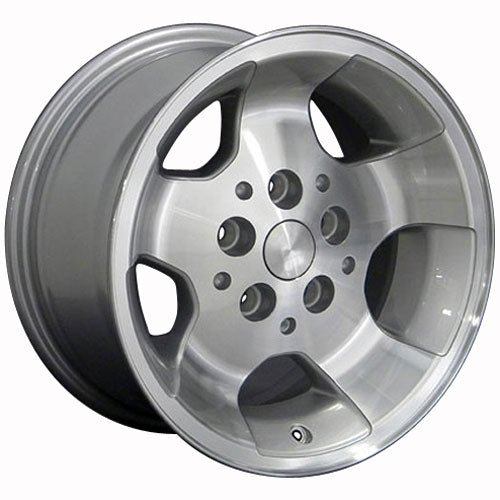 Jeep Wrangler Wheel | Silver Mach'd Face 15x8 Rims | 4play Wheels –  Suncoast Wheels