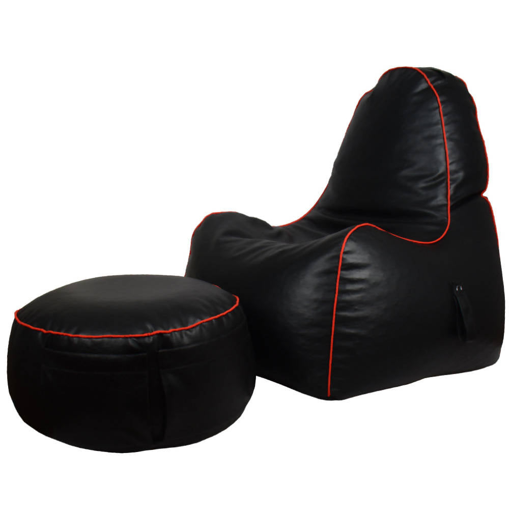 Relaxsit Pubg Lover Gaming Softest Leather Bean Bag Chair And