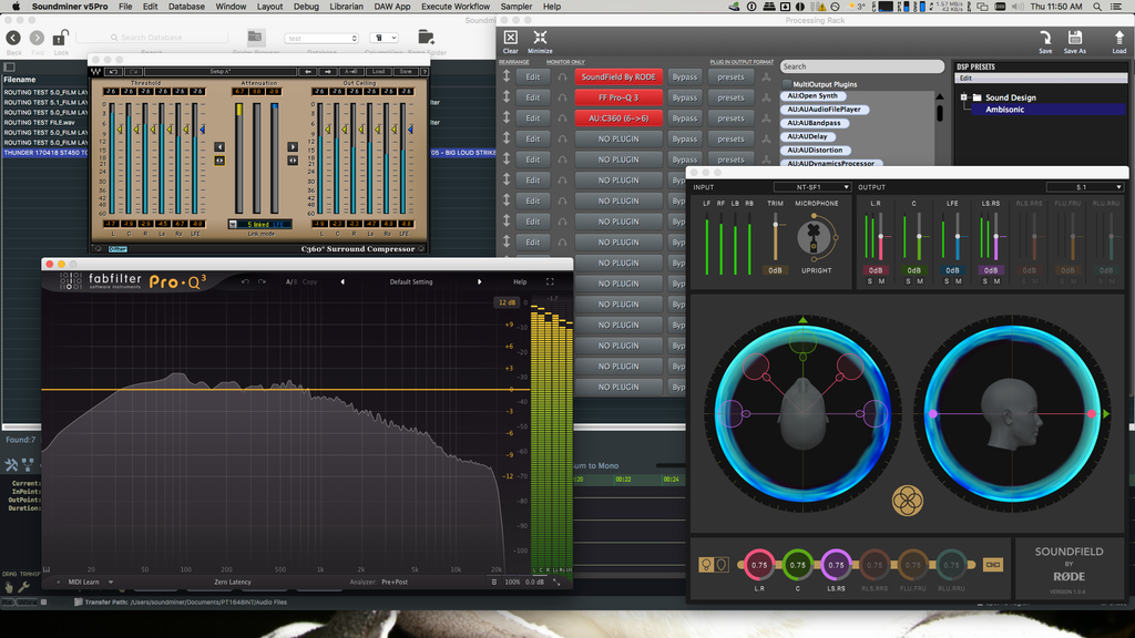 soundminer vs basehead vs audiofinder