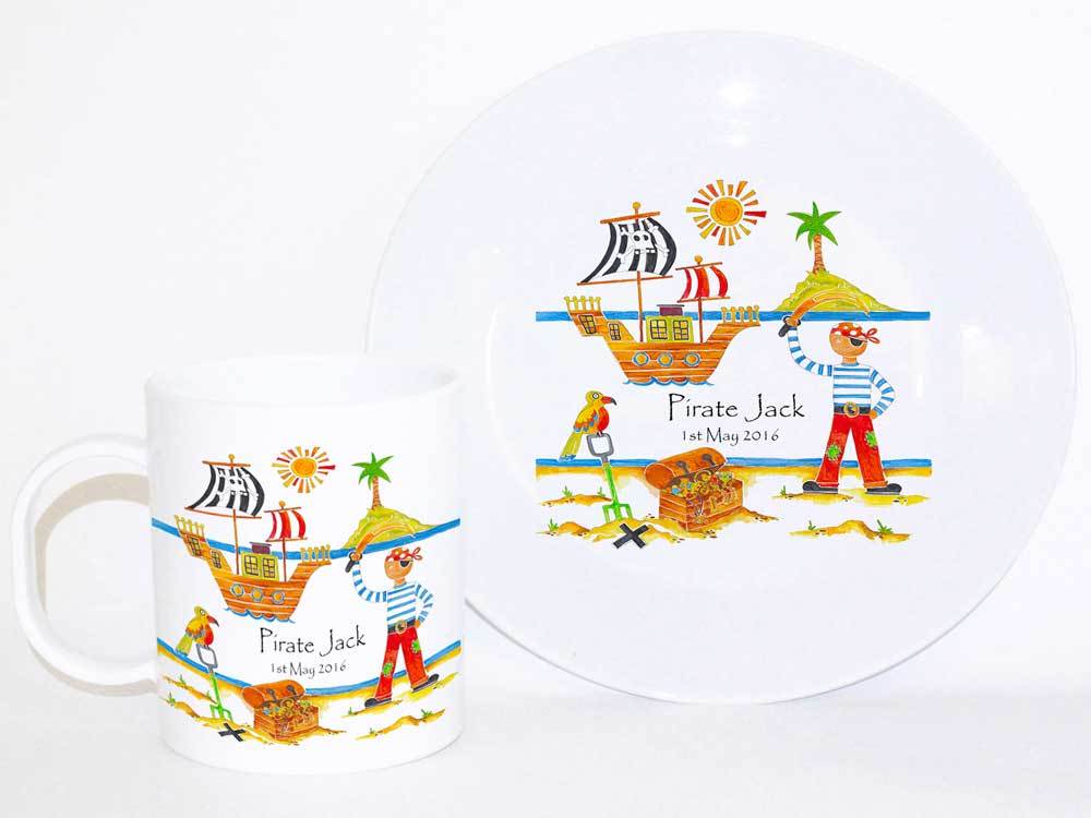 personalised baby dinner set