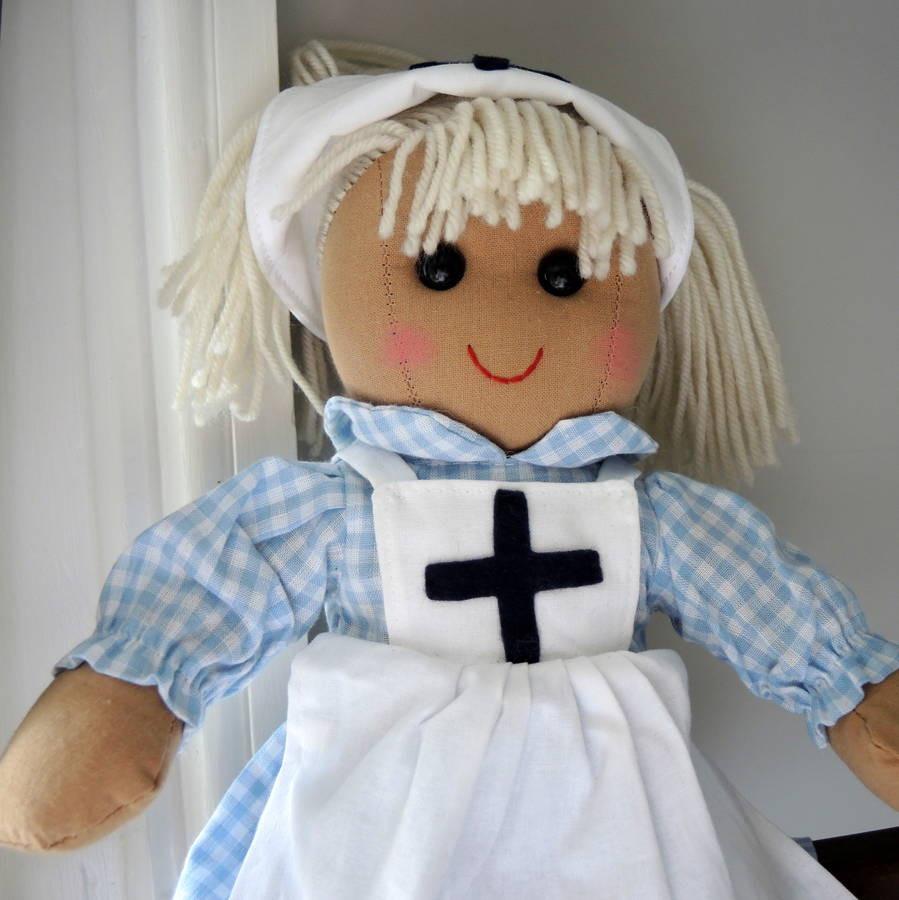 nurse rag doll