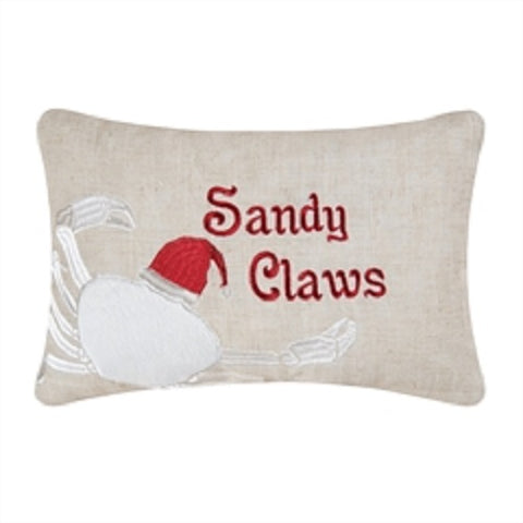 Sandy Claws Pillow